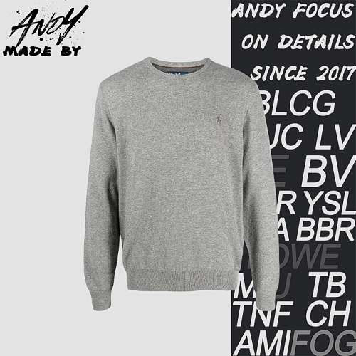 Ribbed Embroidered Sweater