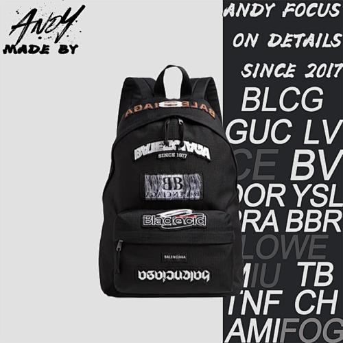 Paris' New Explorer Logo Distressed Backpack