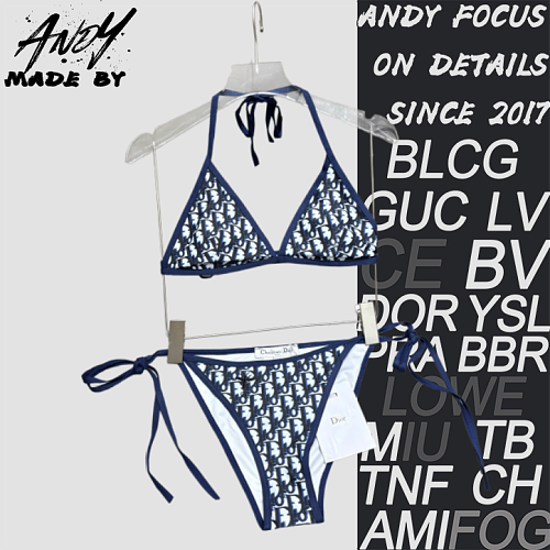 Dior Bikini Embroidered Bees