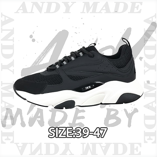 Dior Men's Casual Running Fashion Sneakers 'Black White 11'