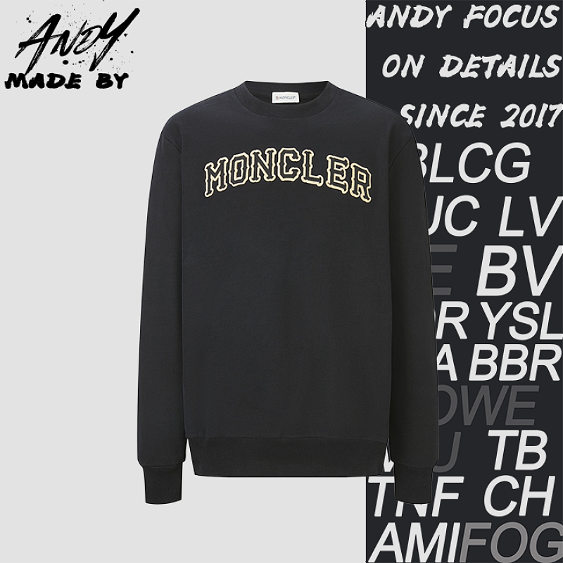 Moncler Appliqué Embroidered Logo Sweatshirt