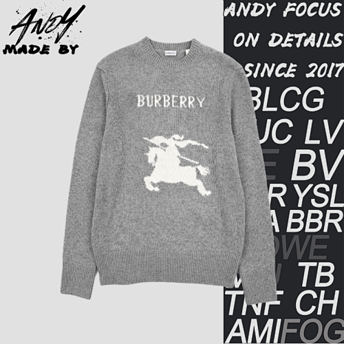 Warhorse Jacquard Crew Neck Sweater
