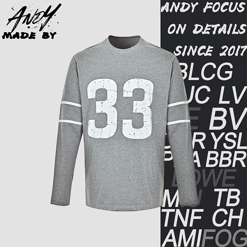 Long-sleeve Shirt With 33 Sanskrit Cross Print
