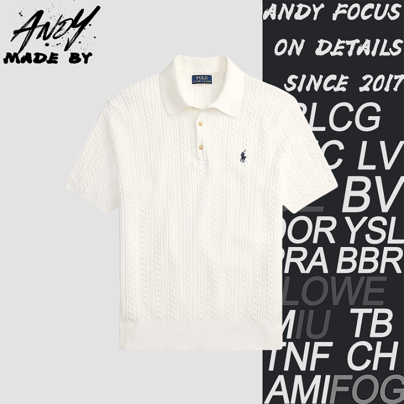 Cable Knit Short Sleeve