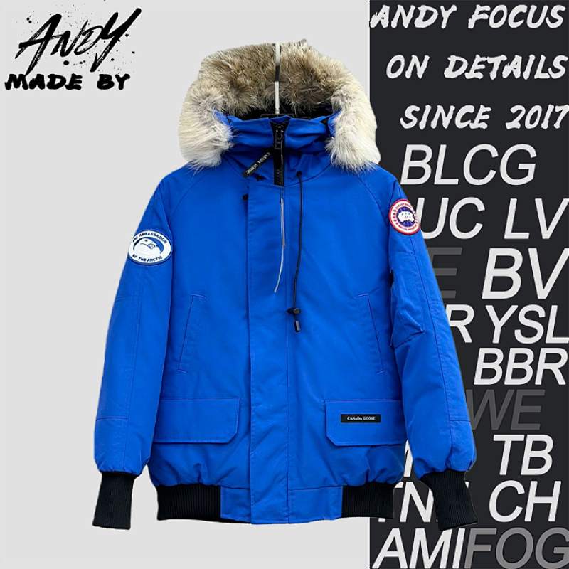 Hooded Anti-race Down Flight Jacket