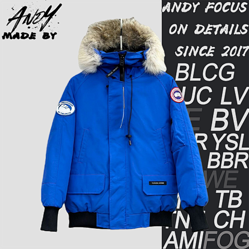 Hooded Anti-race Down Flight Jacket