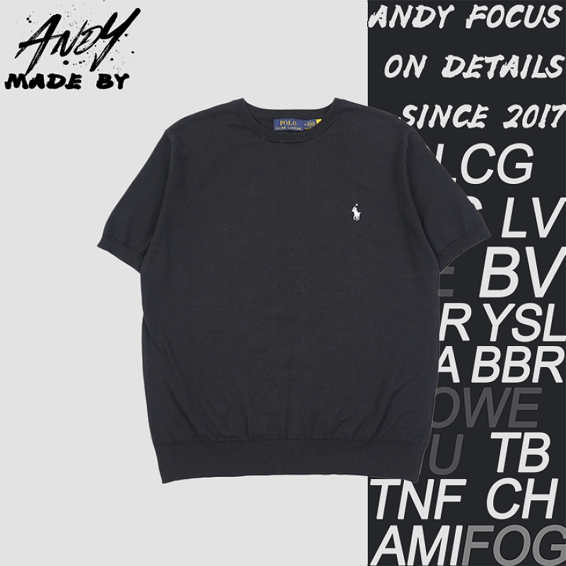 N4 Pony Plain Weave Jacquard Short Sleeve - Black