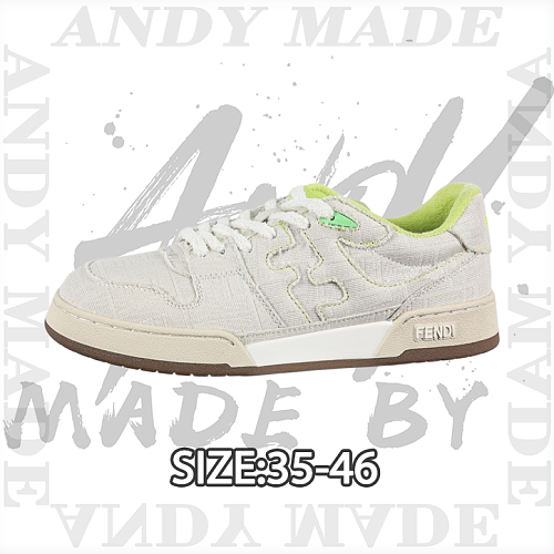 Fendi Fashion Sneakers In Neon Green