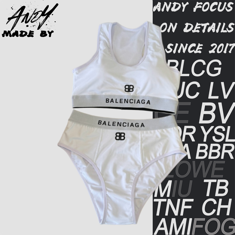 Balenciaga Bikini Split Swimsuit