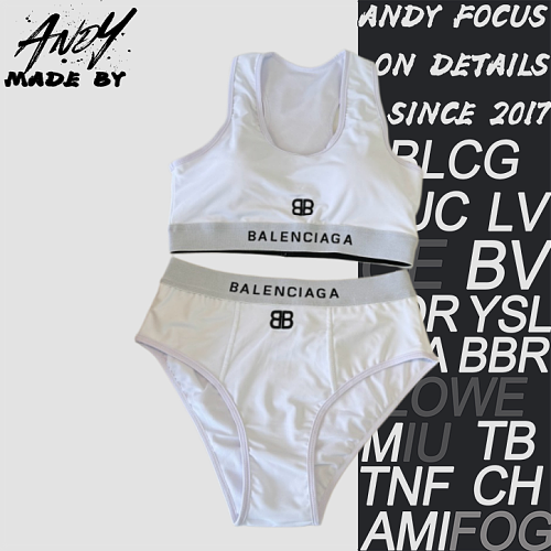 Balenciaga Bikini Split Swimsuit