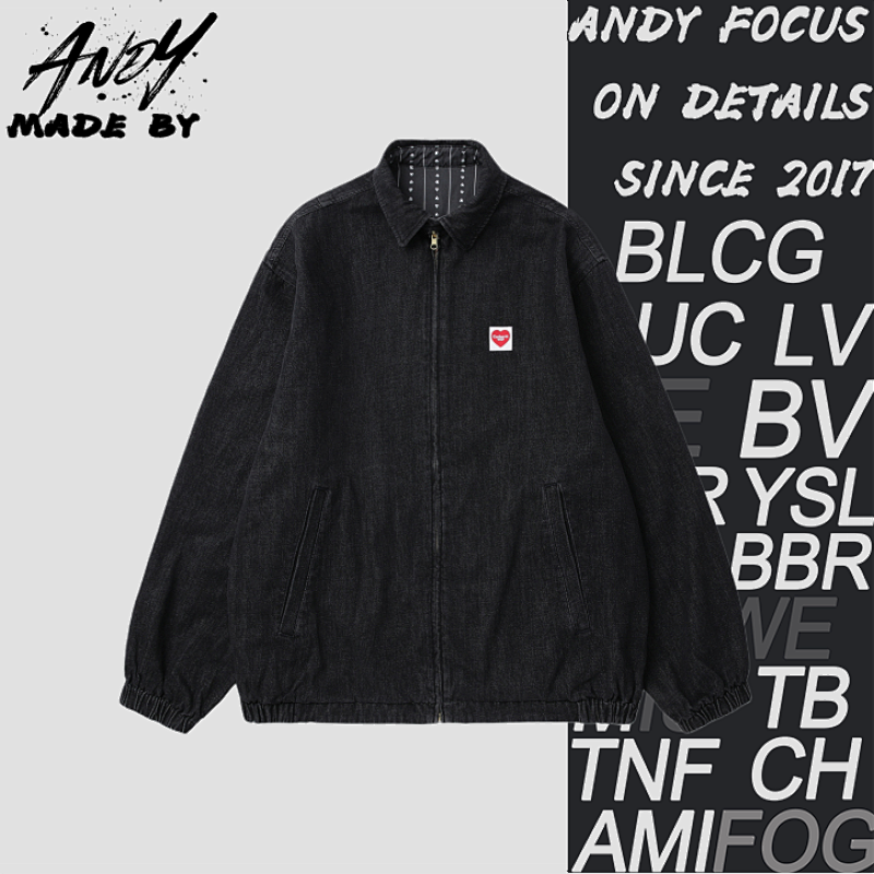Heart-shaped Reversible Jacket