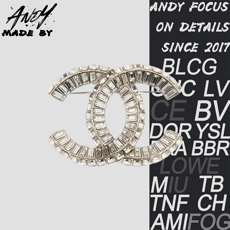 Double C Brooch