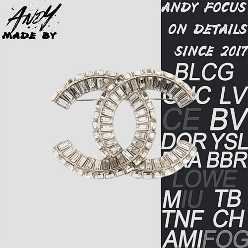 Double C Brooch