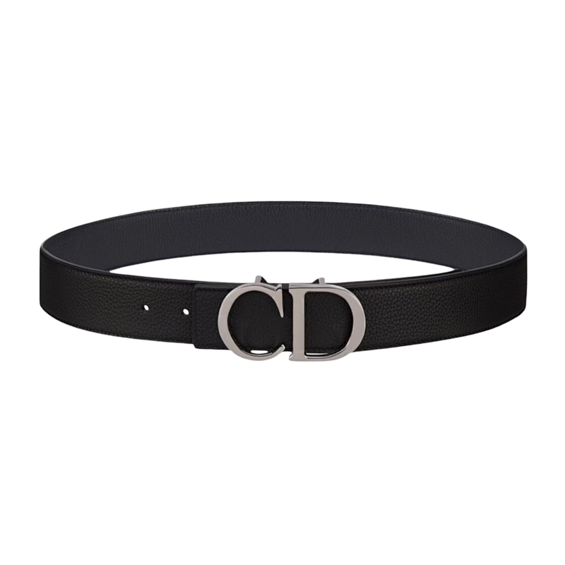 Dior Jindian Black Double-sided Belt