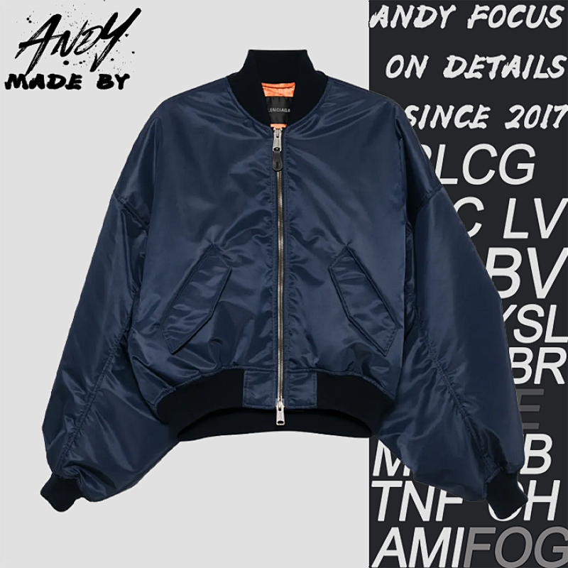 Balenciaga 46 380CNYflight Jacket Padded Coat