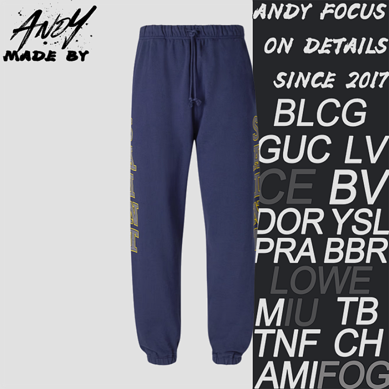 Reflective Angel Medal Print Pants