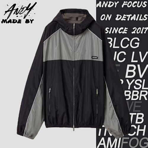 Color-blocked Sports Jacket