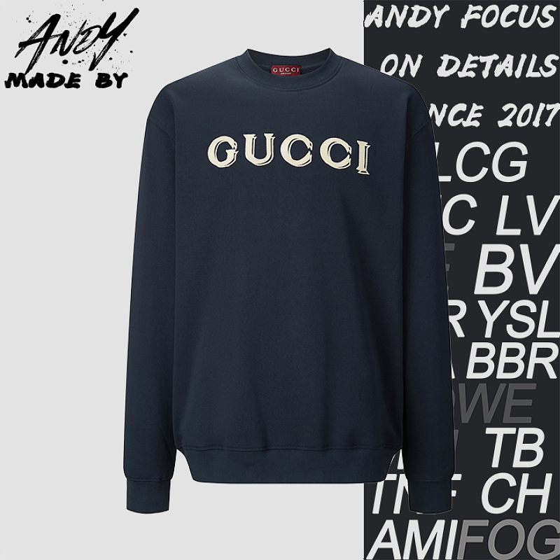 Gucci Logo Embroidered Sweatshirt