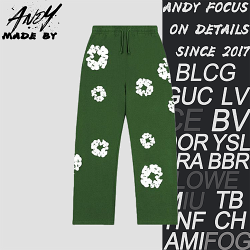 Denim Tears 25Fw Cotton Foam Printed Pants