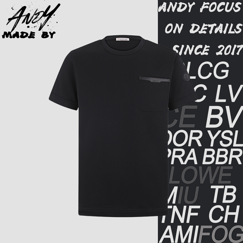 Cotton T-shirt With Leather-trimmed Logo