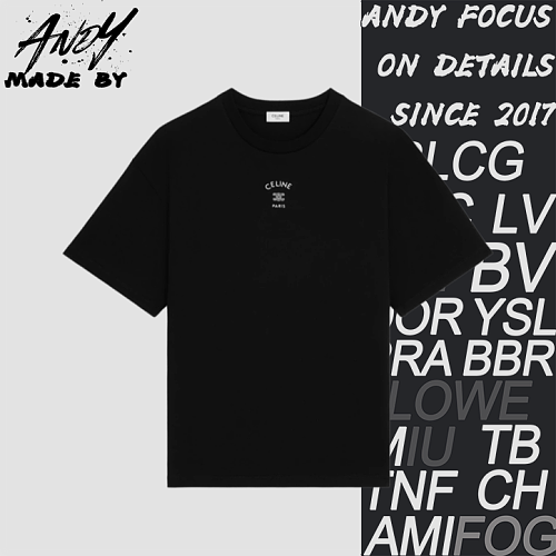 Celine Arc De Triomphe Short-Sleeve