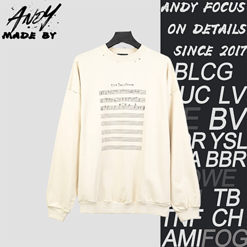 Sheet Music Crew Neck Sweatshirt