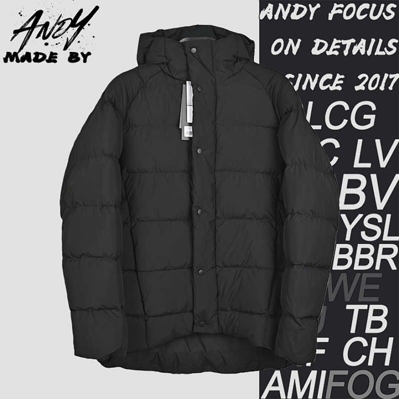 Puff Series 7-Compartment Hooded Down Jacket