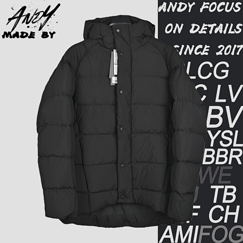 Puff Series 7-Compartment Hooded Down Jacket