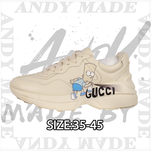 A2 Guangdong Channel 30 Colorways Top-of-the-line Gucci Rhyton Retro Dad Shoes