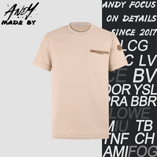 Cotton T-shirt With Leather-trimmed Logo