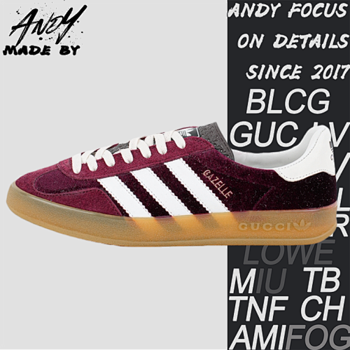 Gucci G Ucci X Adidas Color Blocked Training Series Board Shoes