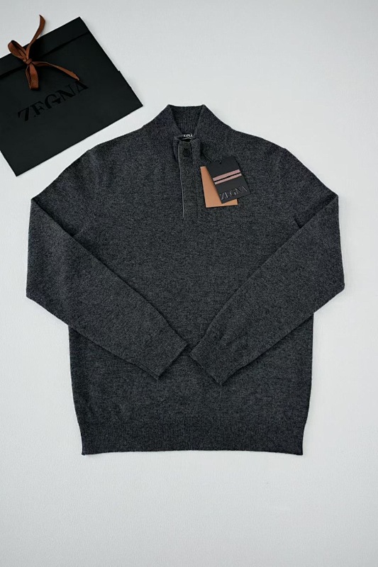 Oasi Zip Mock Neck Sweater