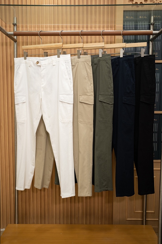 Cotton Cargo Trousers