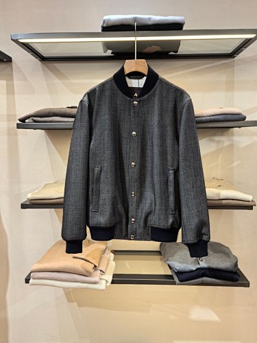 This Casual LP Wool Denim Flight Jacket Is Made From 100 Wool And Treated With A Waterproo