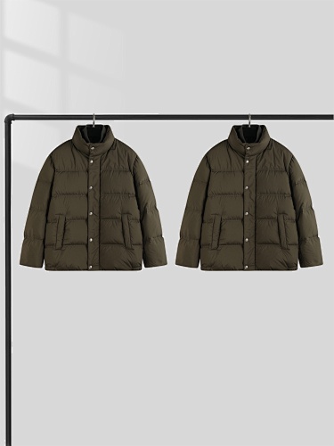 Arrival LP Stand Collar Pseudo-Two-Piece Goose Down Jacket