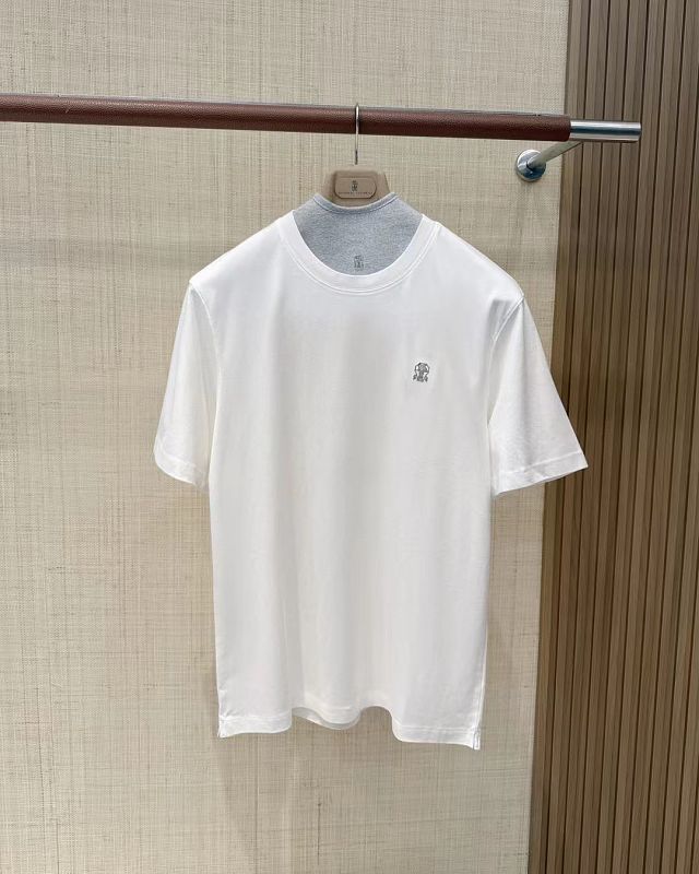 Plain Logo Knitted Short Sleeved Shirt