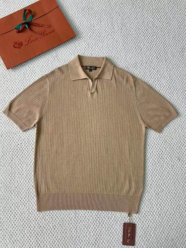 Cotton Buttonless Polo