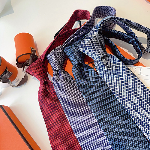 Hermès Hermes Men's New Tie Series Allow Men To Fully Showcase Their Personality. 100 Premium Twi