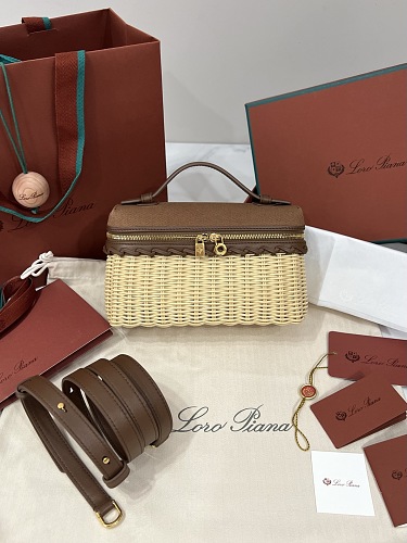 Bamboo Woven Canvas Camel Brown
