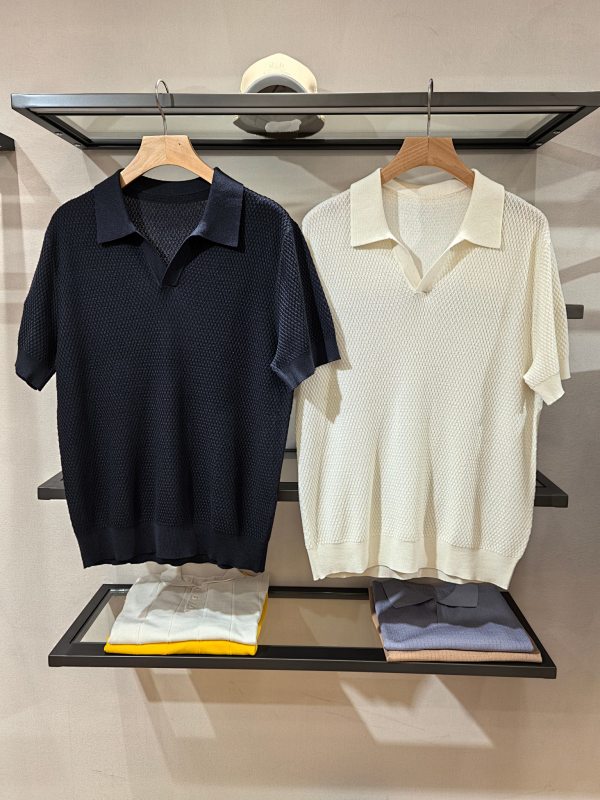 Zz2025 Spring Summer New Short-sleeved T-shirt Ultra-fine Silk Wool Silky And Breathable U
