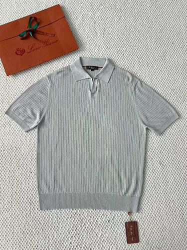 Cotton Buttonless Polo