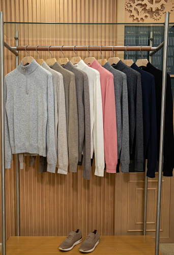 Cashmere Quarter Zip