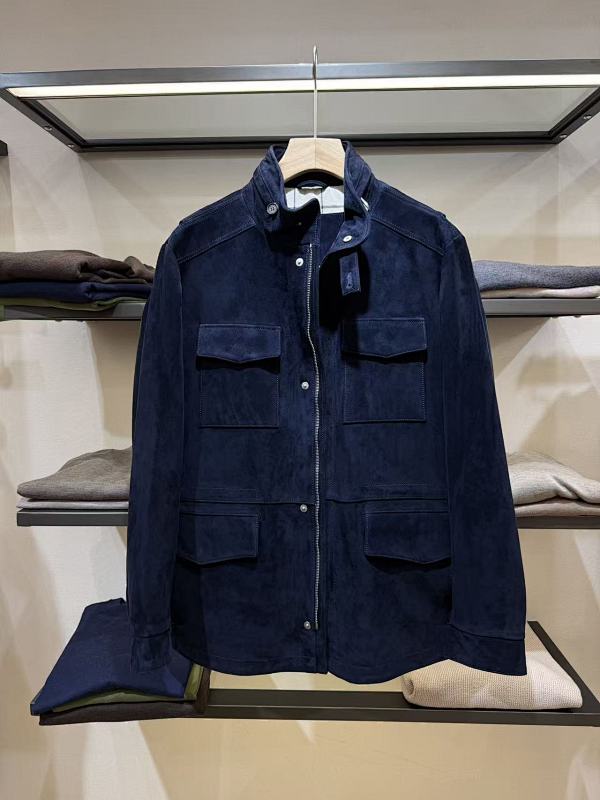 Traveller Jacket In Suede