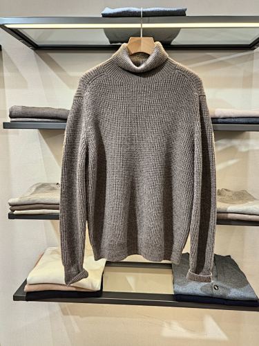 LP Yak Cashmere Blend Thickened Turtleneck Sweater Slightly Loose Fit Silky And Skin-Frien