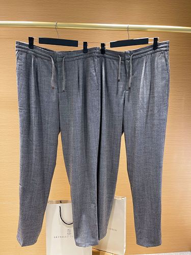 Wool Gray Pants