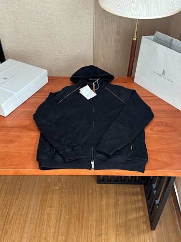 Sport Jacket With Trim Black