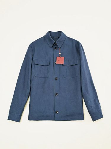 Linen Pocket Overshirt