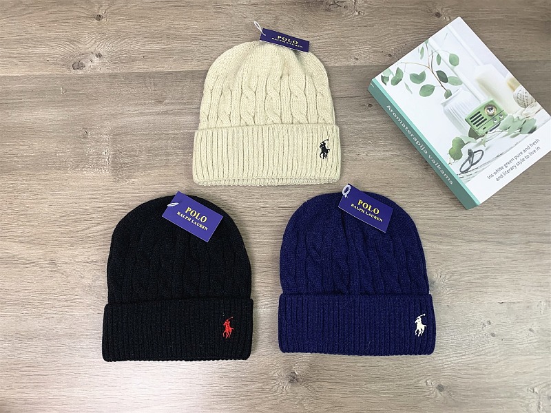 Embroidered Knitted Hat