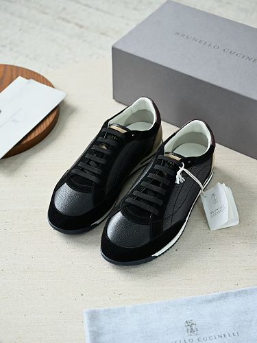 Deerskin And Suede Sneakers