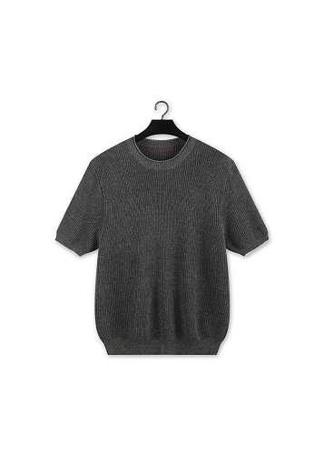 Island Cotton Knitted Short Sleeves